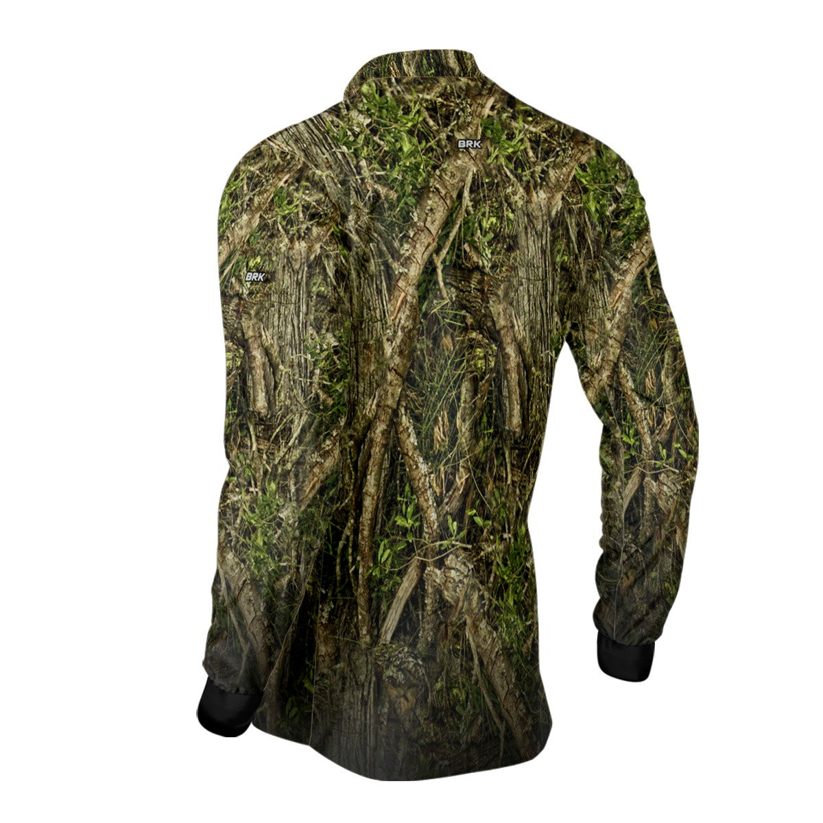 Camisa de Pesca Brk Camuflada Stealth Series 2.0 com Proteção Solar UV50+ - Brk Fishing