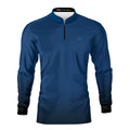 Camisa Agro Brk Unissex Basic Azul Naval com Proteção Solar UV50+ - Brk Fishing