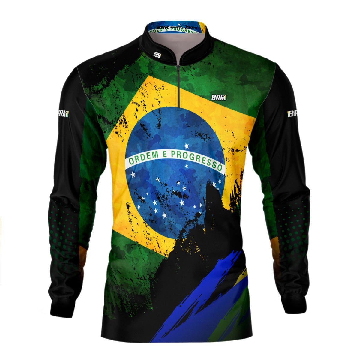 Camisa do Brasil Brk Preta II com Proteção Solar UV50+
