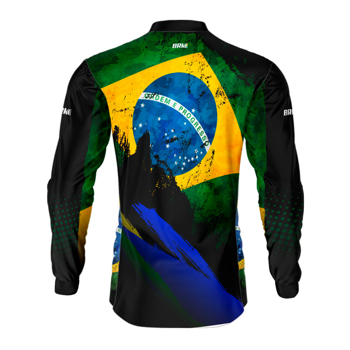 Camisa do Brasil Brk Preta II com Proteção Solar UV50+