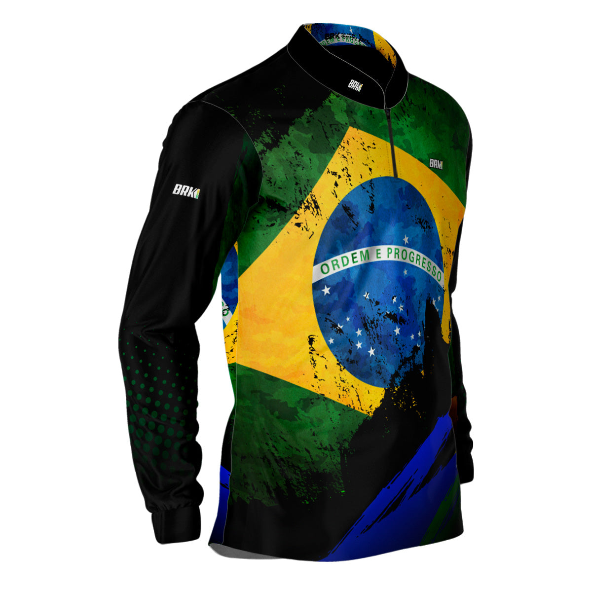 Camisa do Brasil Brk Preta II com Proteção Solar UV50+