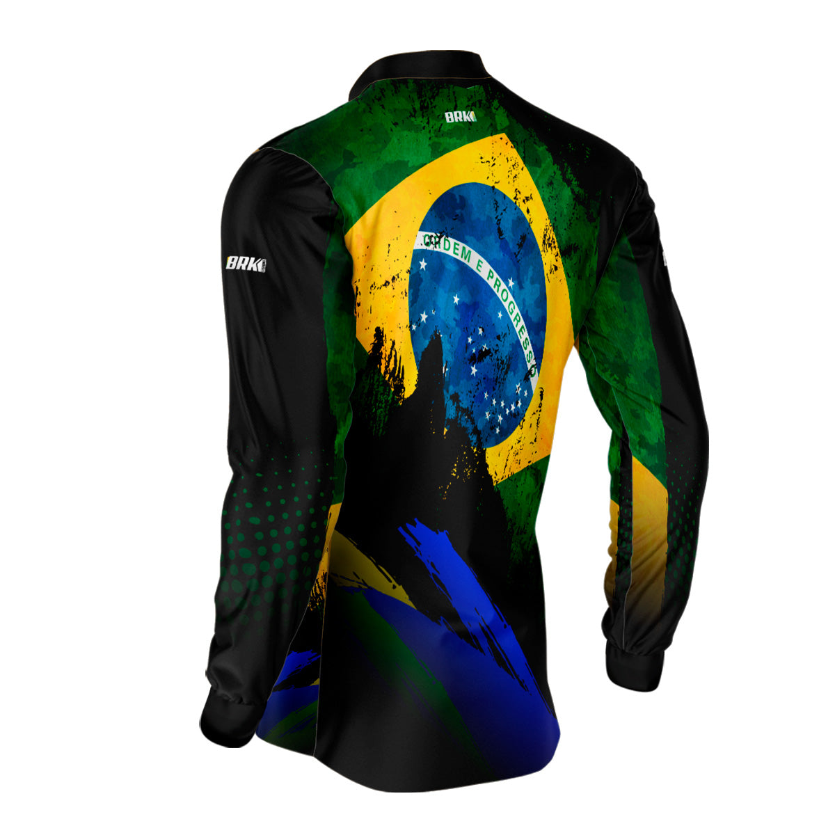 Camisa do Brasil Brk Preta II com Proteção Solar UV50+