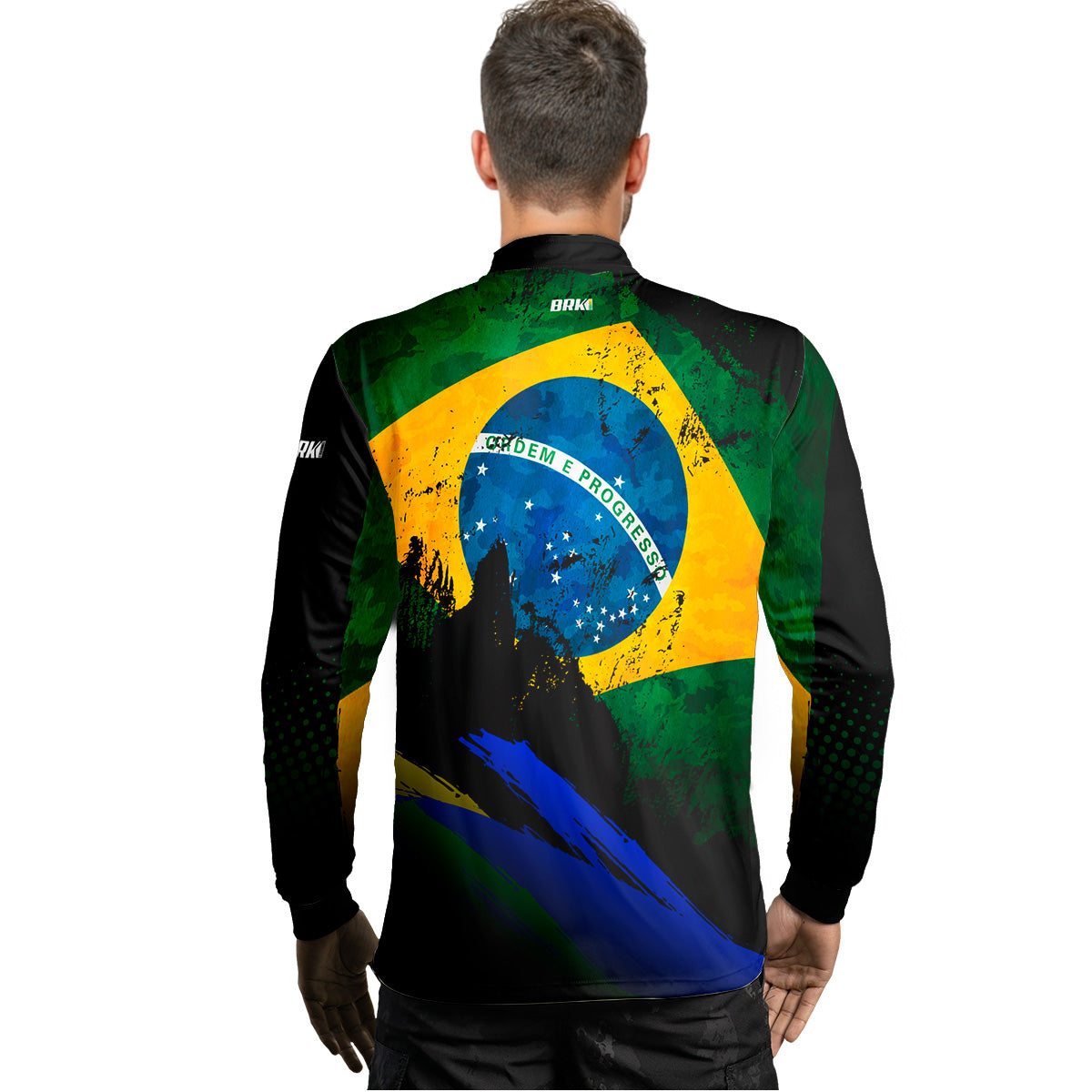 Camisa do Brasil Brk Preta II com Proteção Solar UV50+