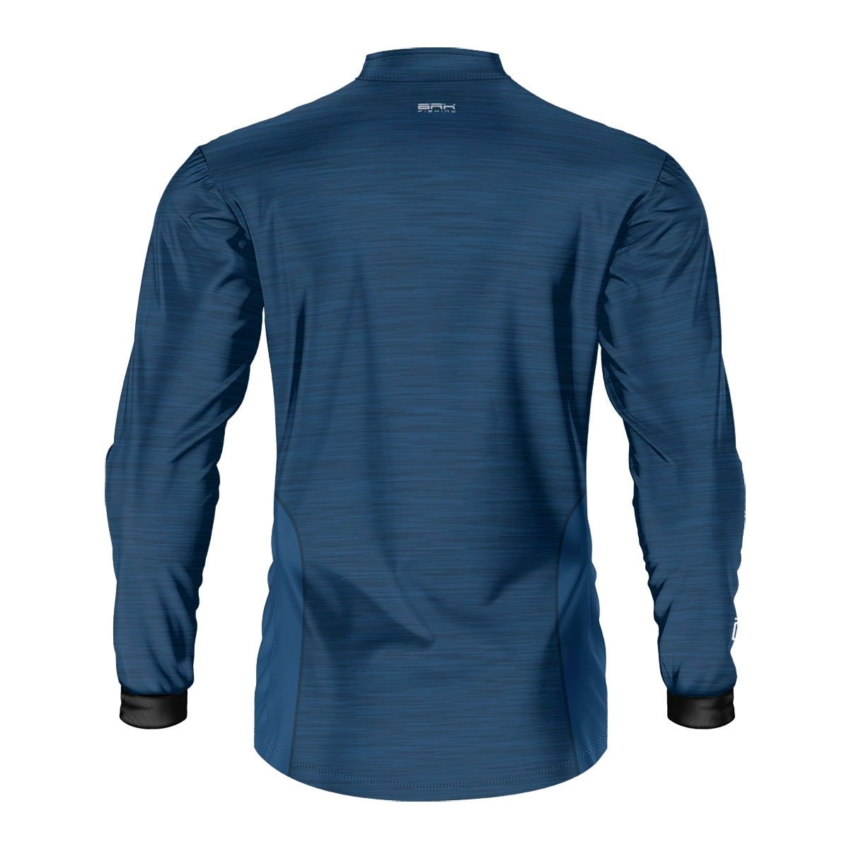 Camisa de Pesca Brk Fishing Azul Naval Mesclado com UV50+ Brk Fishing