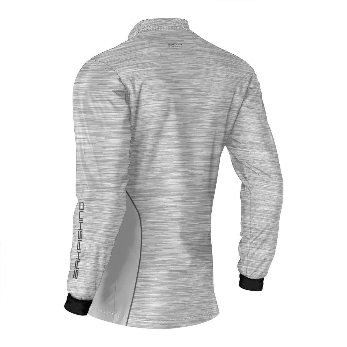 Camisa de Pesca Brk Fishing Branco Mesclado com UV50+ - Brk Fishing