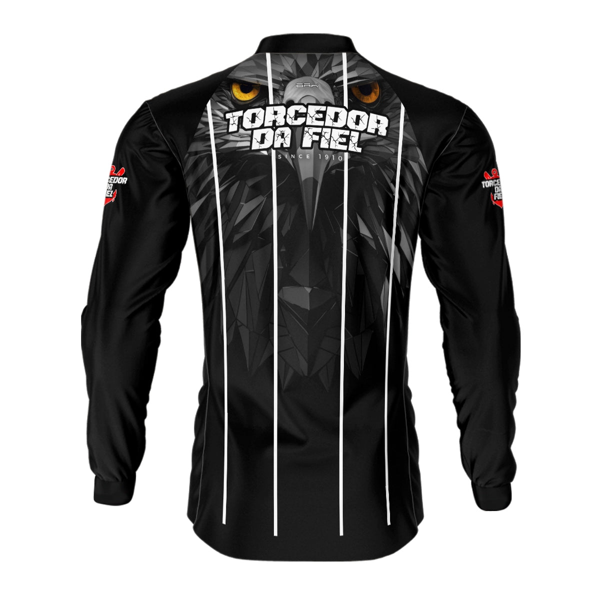 Camisa Motociclismo Brk Mascote Torcedor Da Fiel com Proteção Solar UV50+ - Brk Fishing