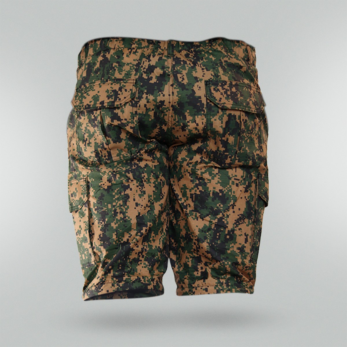 Bermuda Tática Brk Militar Verde UV35+ - Brk Fishing