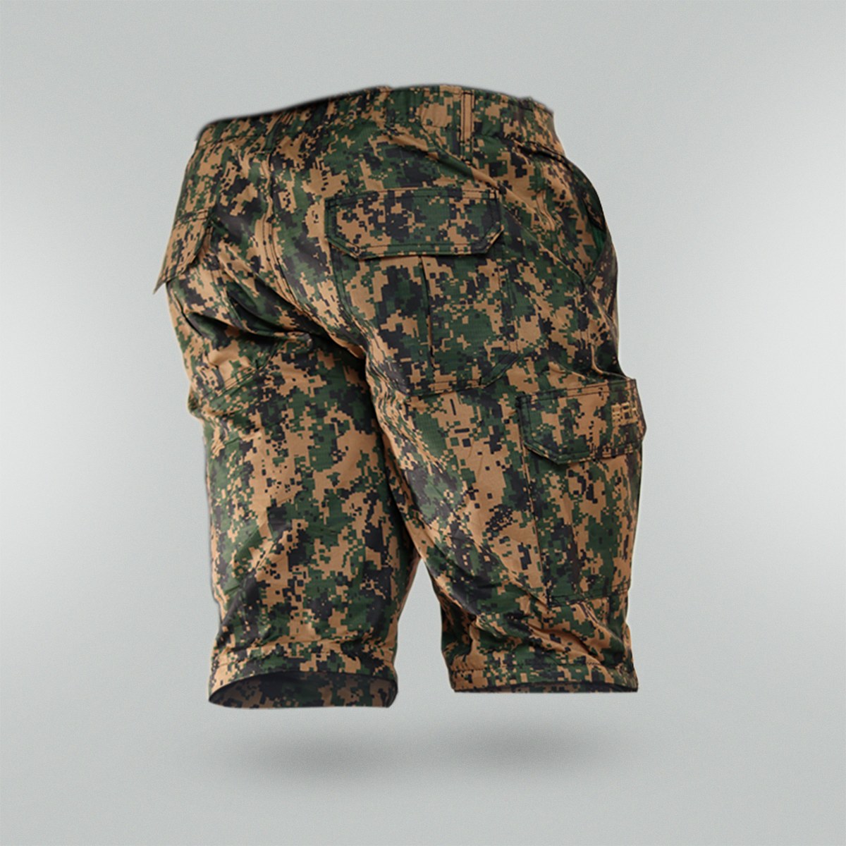 Bermuda Tática Brk Militar Verde UV35+ - Brk Fishing