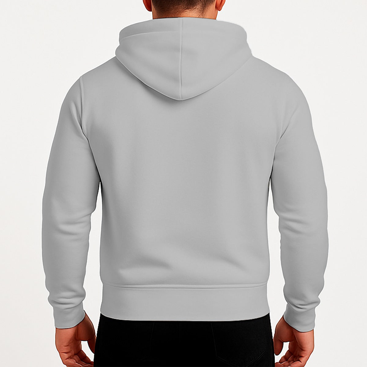 Moletom com Capuz Unissex Brk Max Cinza - Brk Fishing