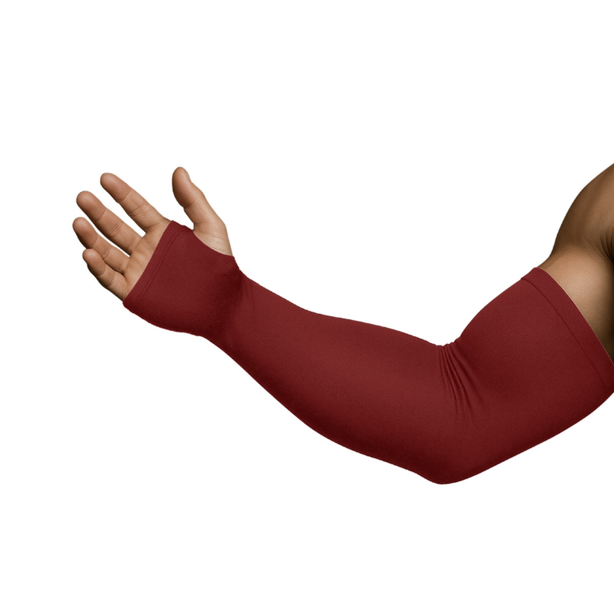 Manguito com Proteção UV50+ Vinho - Brk Fishing