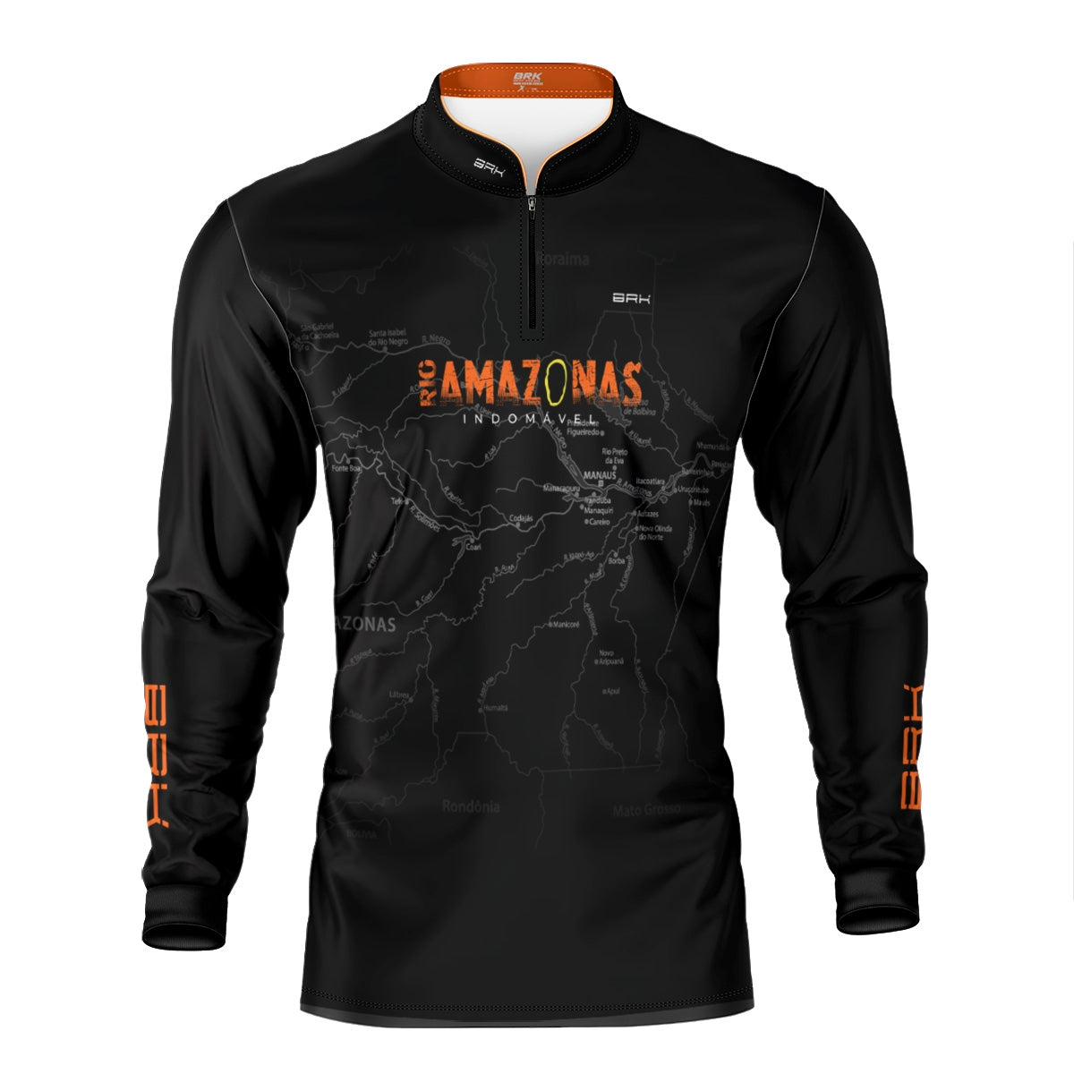Camisa de Pesca Brk Rio Amazonas com Proteção Solar UV50+ - Brk Fishing