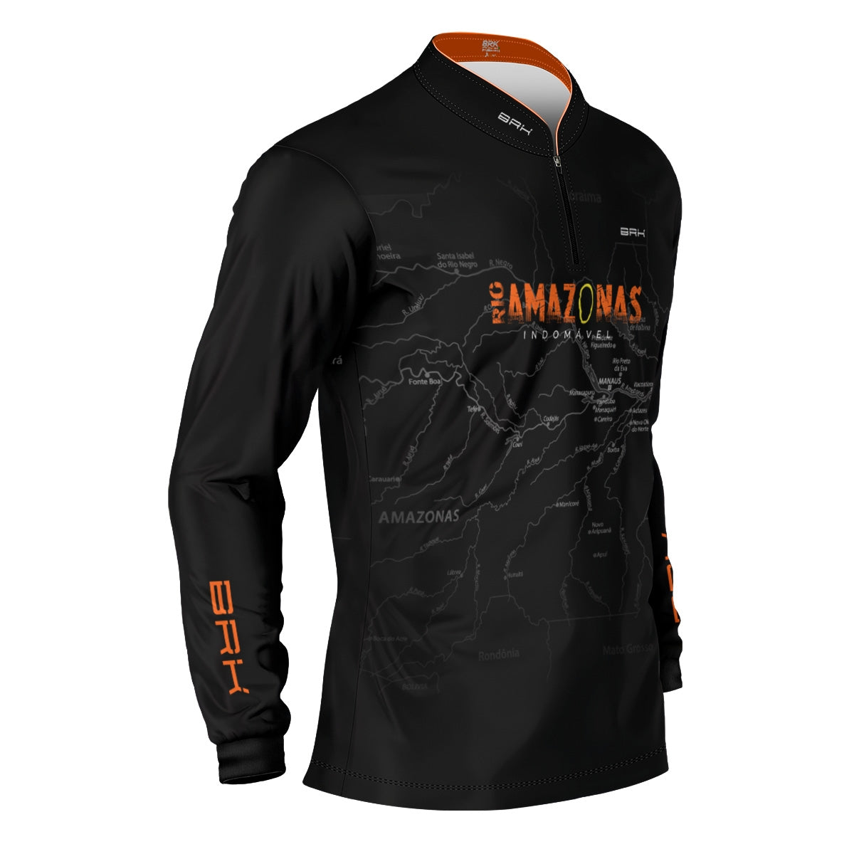 Camisa de Pesca Brk Rio Amazonas com Proteção Solar UV50+ - Brk Fishing