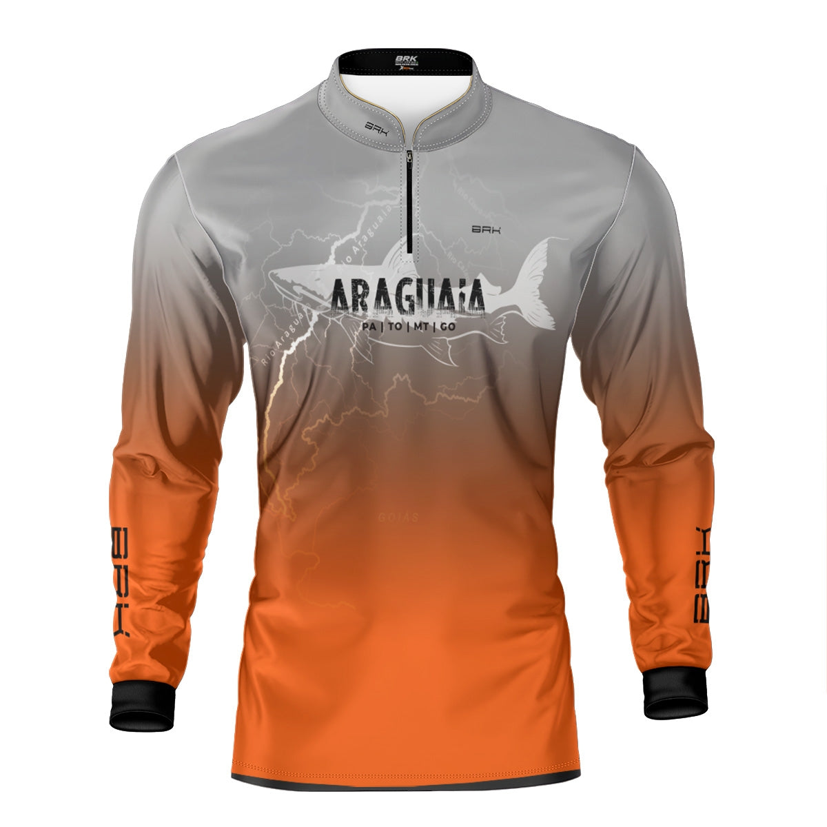 Camisa de Pesca Brk Rio Araguaia com Proteção Solar UV50+ - Brk Fishing