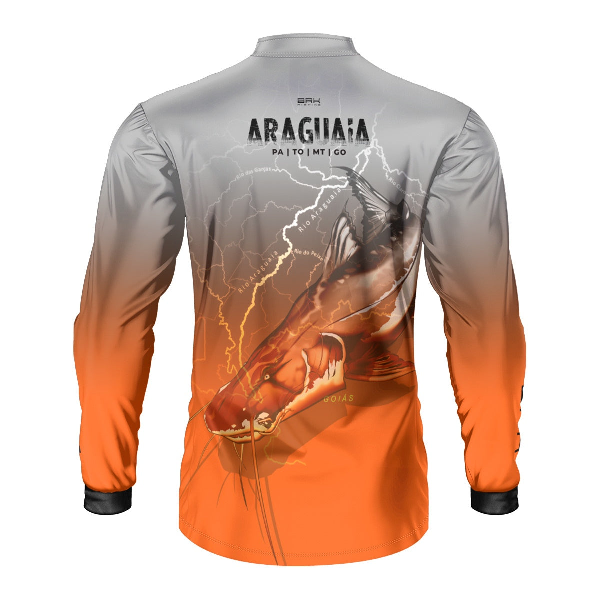 Camisa de Pesca Brk Rio Araguaia com Proteção Solar UV50+ - Brk Fishing