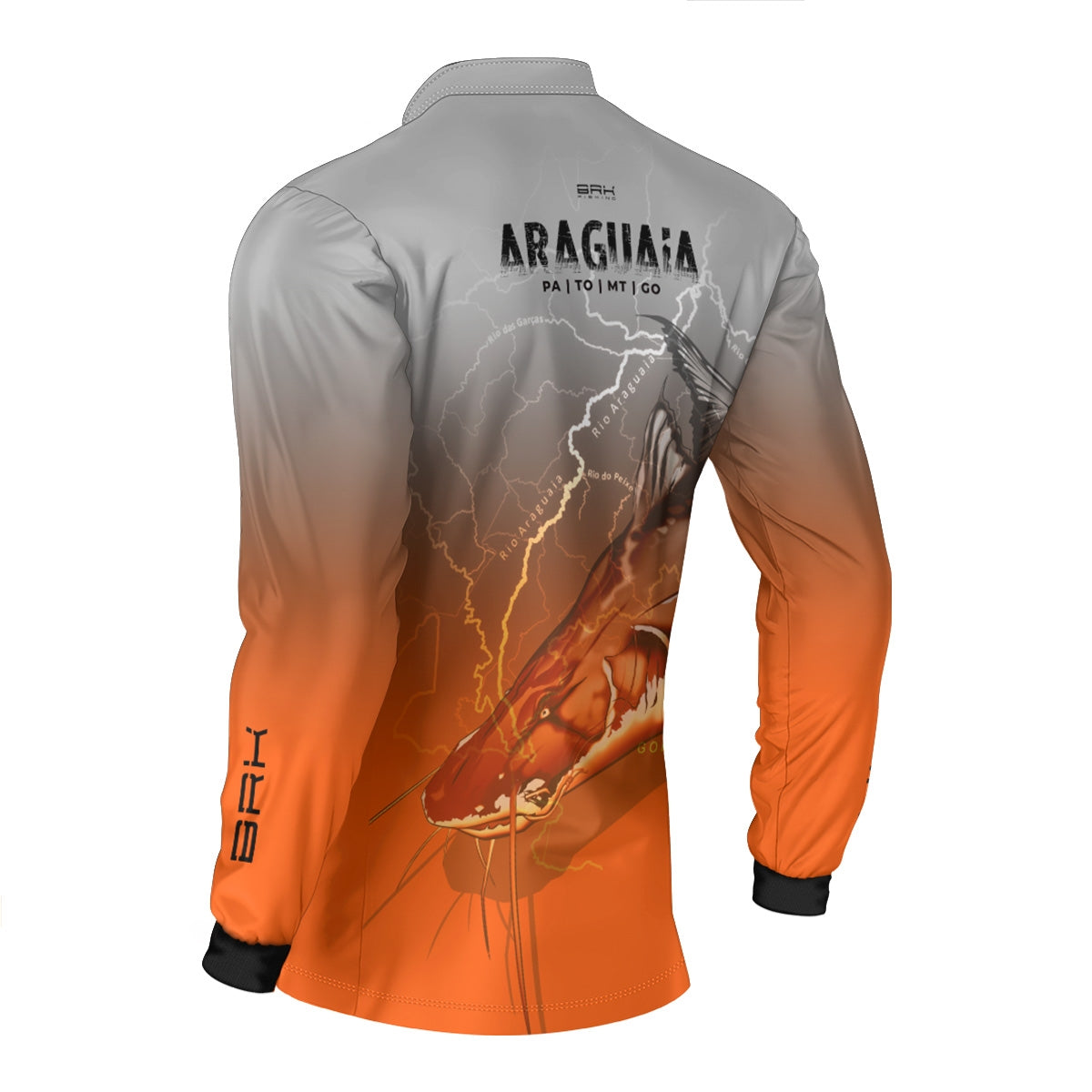 Camisa de Pesca Brk Rio Araguaia com Proteção Solar UV50+ - Brk Fishing