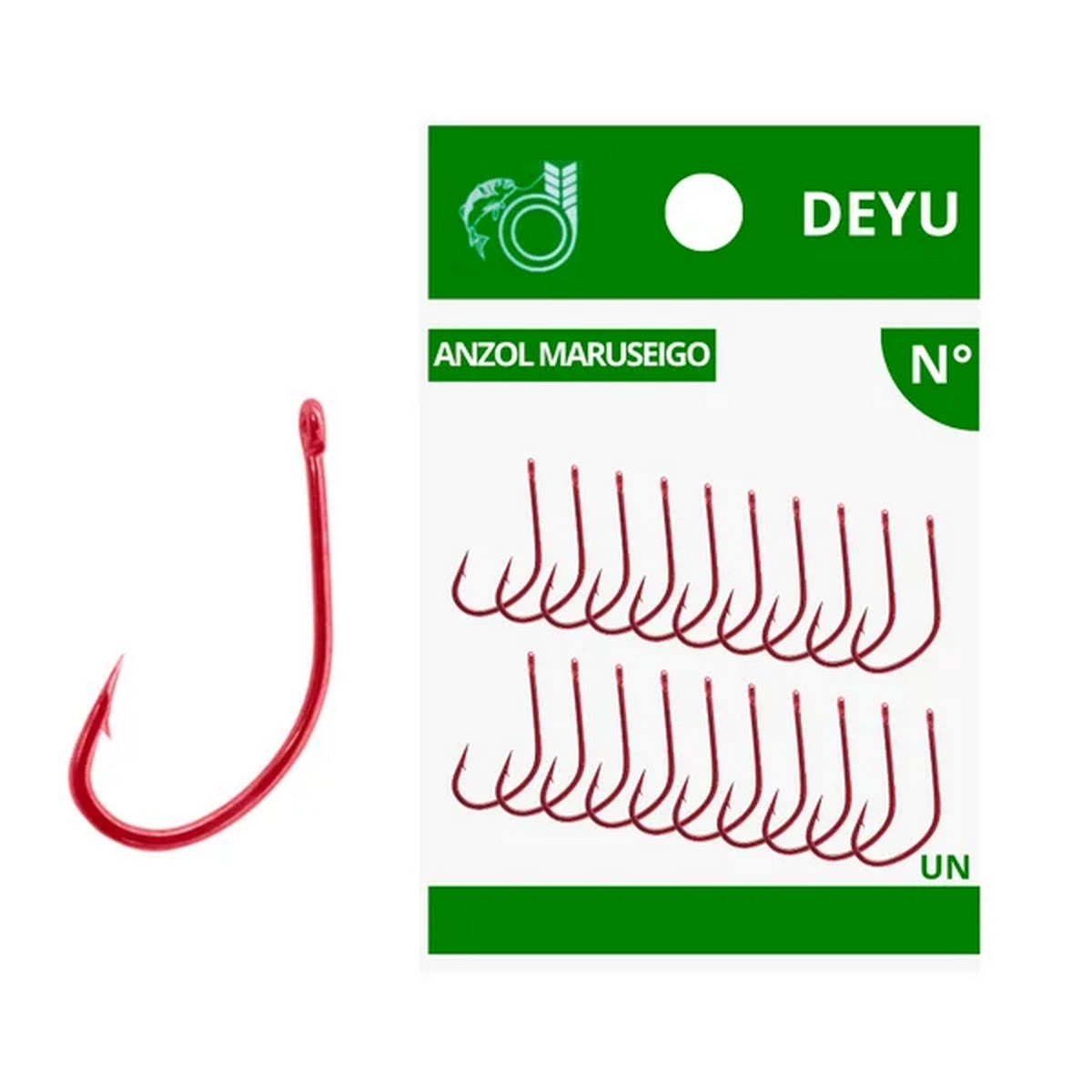 Anzol Para Pesca Deyu 10 Unidades (34043) - Brk Fishing
