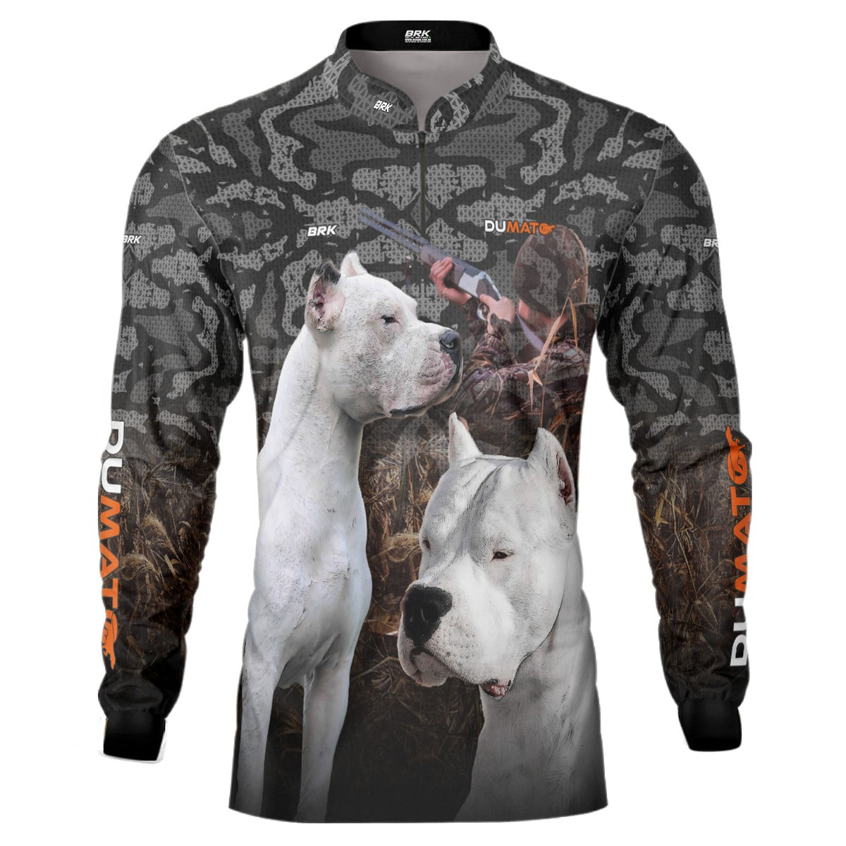 Camisa de Caça Brk DuMato Dogo Argentino com UV50+ - Brk Fishing