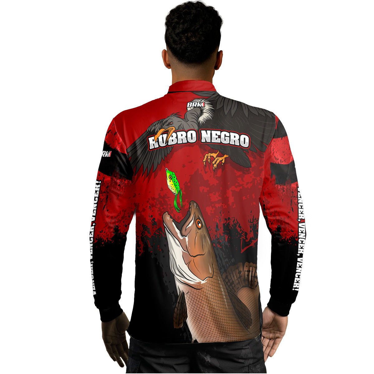 Camisa de Pesca Brk Trairão Futebol 50 com UV50+ - Brk Fishing