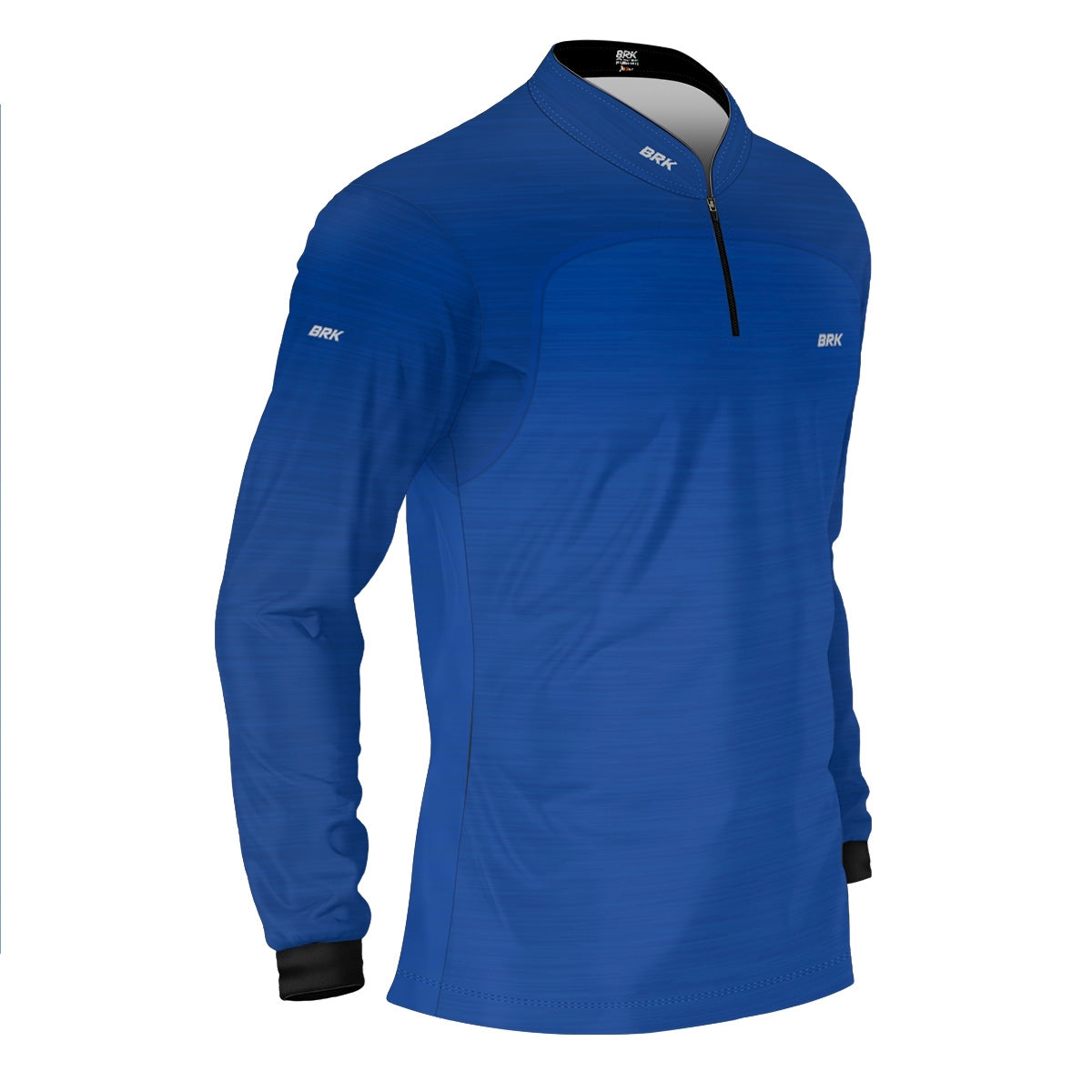 Camisa Brk Mescla Azul Royal com Proteção Solar UV50+ - Brk Fishing