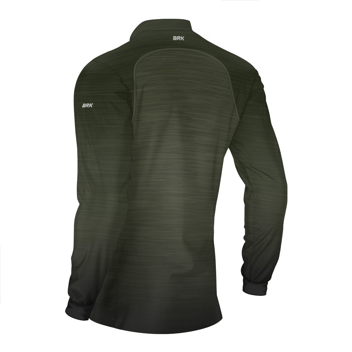 Camisa Brk Mescla Verde com Proteção Solar UV50 - Envio Imediato Brk Fishing