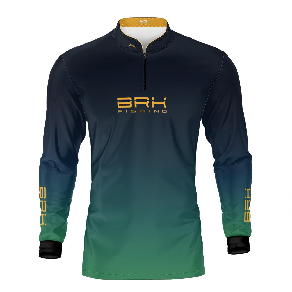Camisa de Pesca Brk Degradê Peixe Dourado com Proteção UV50+ - Brk Fishing