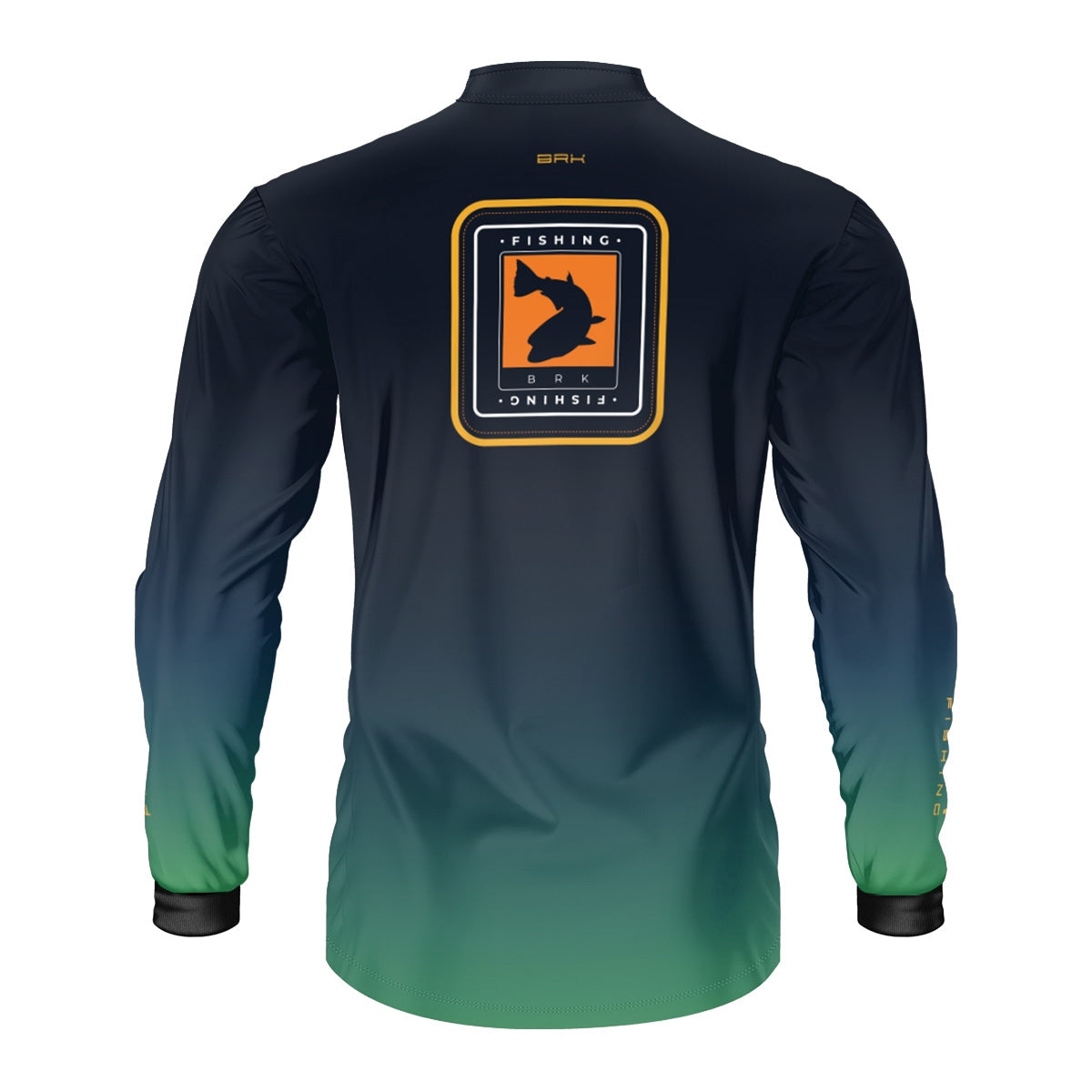 Camisa de Pesca Brk Degradê Peixe Dourado com Proteção UV50+ - Brk Fishing