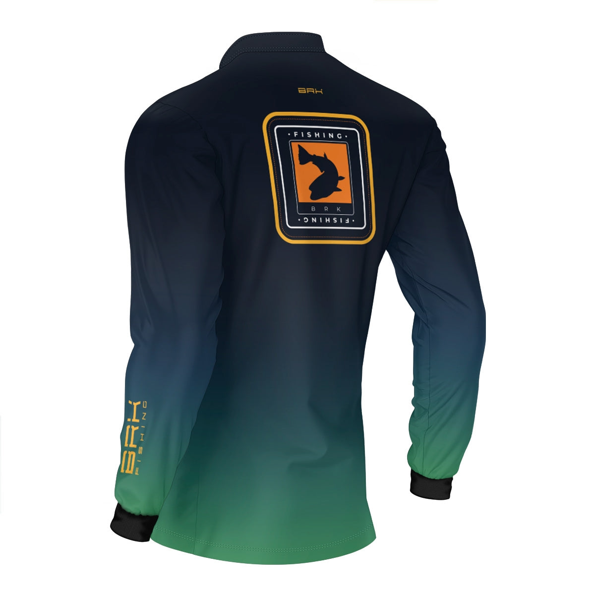 Camisa de Pesca Brk Degradê Peixe Dourado com Proteção UV50+ - Brk Fishing