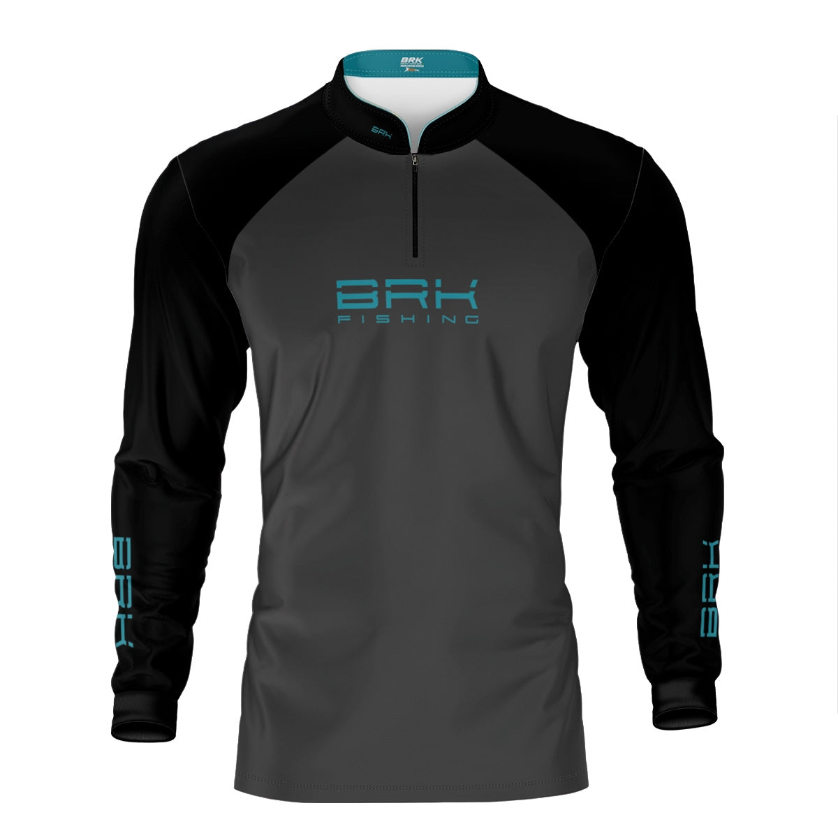Camisa de Pesca Brk Cinza Tucunaré com Proteção UV50+ - Brk Fishing