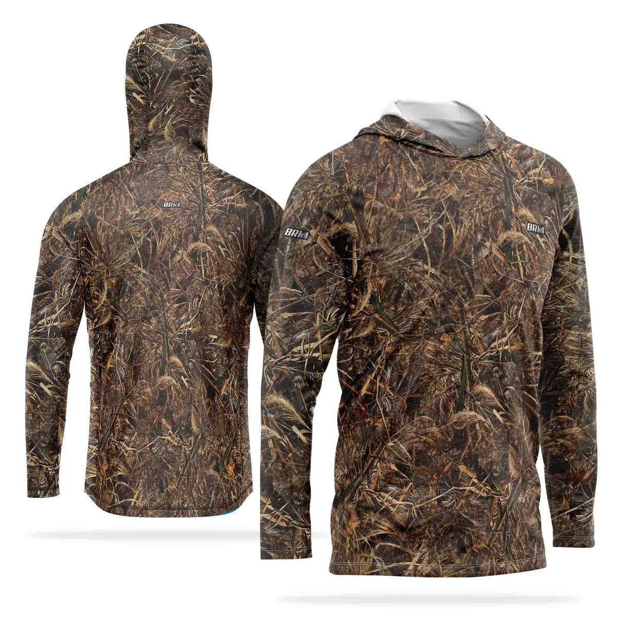 Camisa de Pesca com Capuz Brk Real Tree com Proteção Solar UV50+ - Brk Fishing