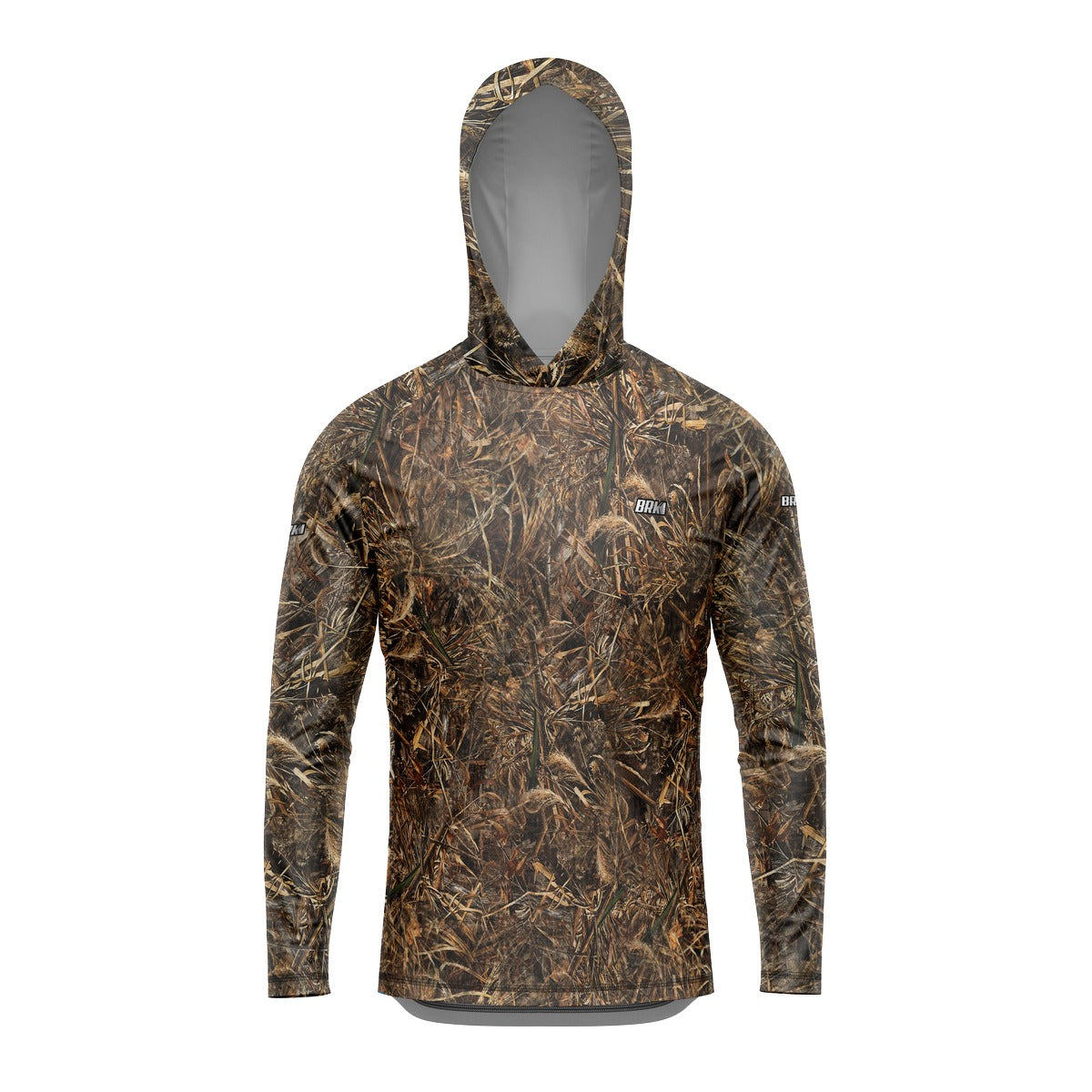 Camisa de Pesca com Capuz Brk Real Tree com Proteção Solar UV50+ - Brk Fishing