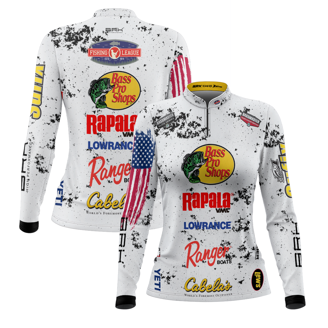 Camisa Feminina Brk Competition Bass Pro Shops Brk Fishing