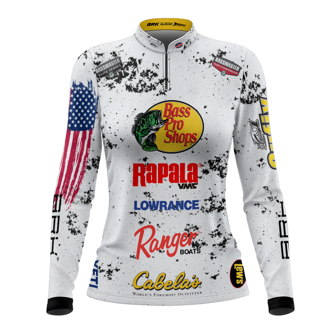 Camisa Feminina Brk Competition Bass Pro Shops Brk Fishing