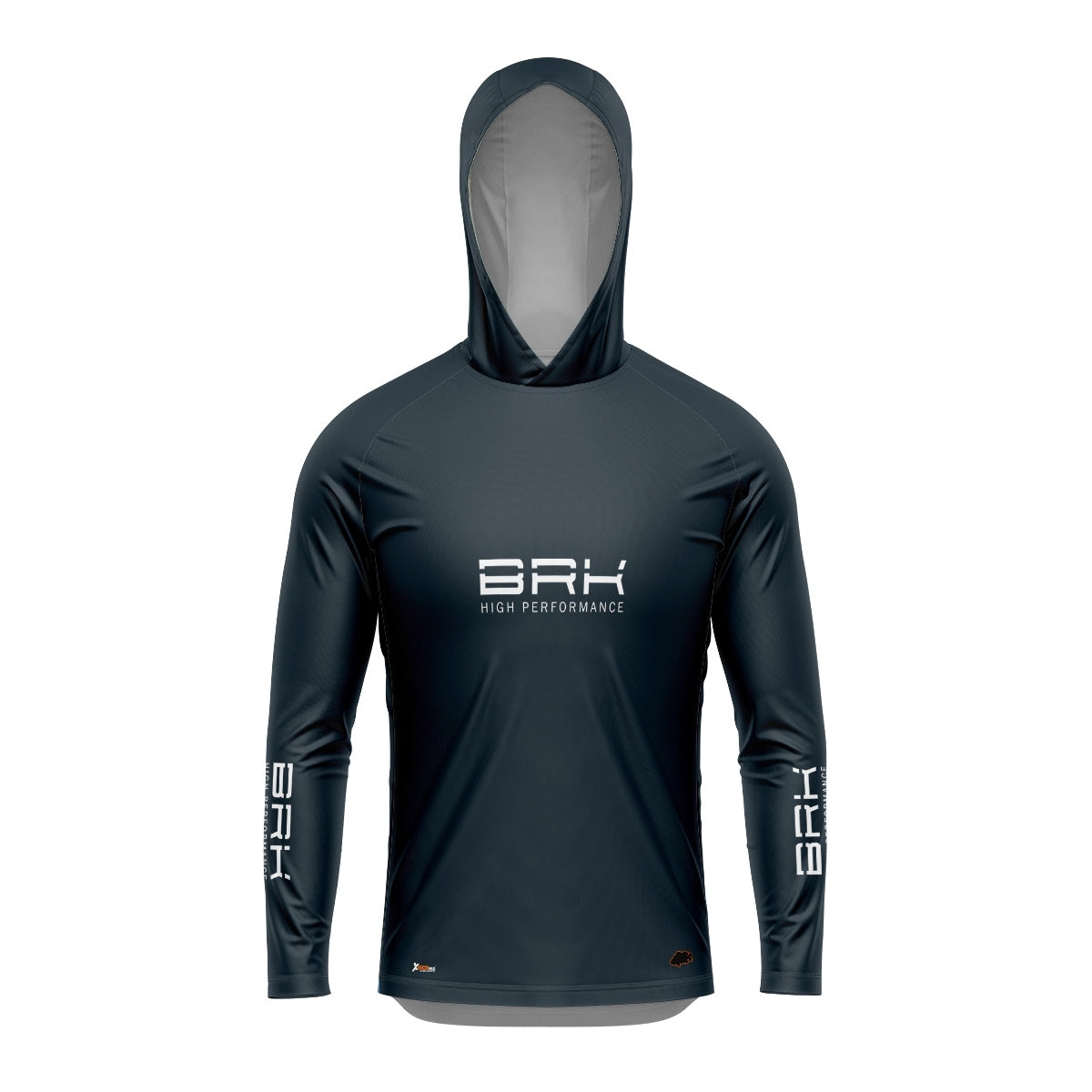 Camisa de Pesca com Capuz Brk Chumbo Tucunaré com UV50+ Brk Fishing