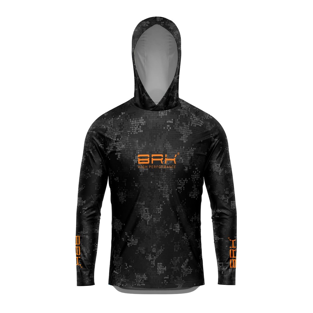 Camisa de Pesca com Capuz Brk Sport Camuflage com Proteção Solar UV50+ - Brk Fishing