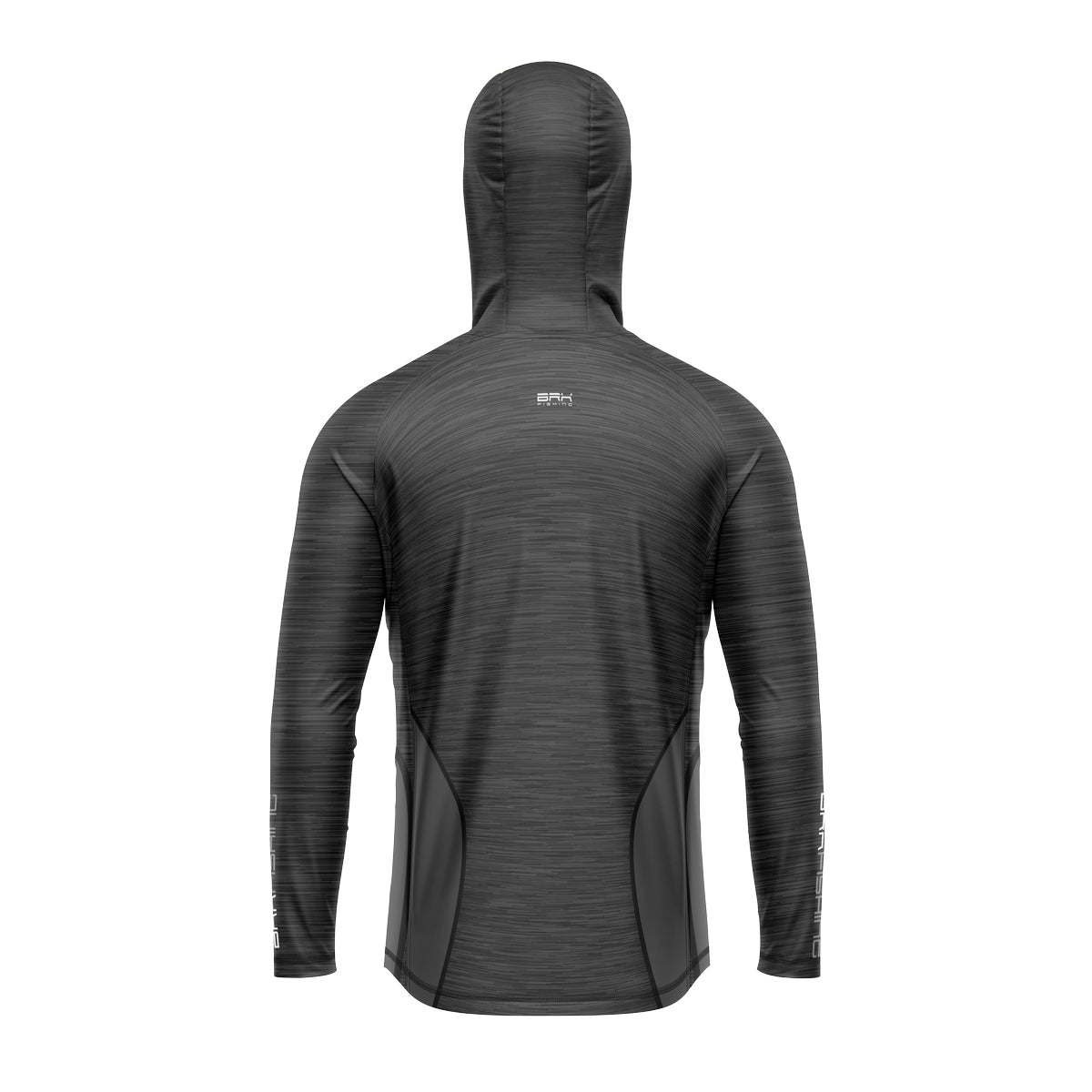 Camisa de Pesca com Capuz Brk Mescla Cinza com Proteção Solar UV50+ - Brk Fishing