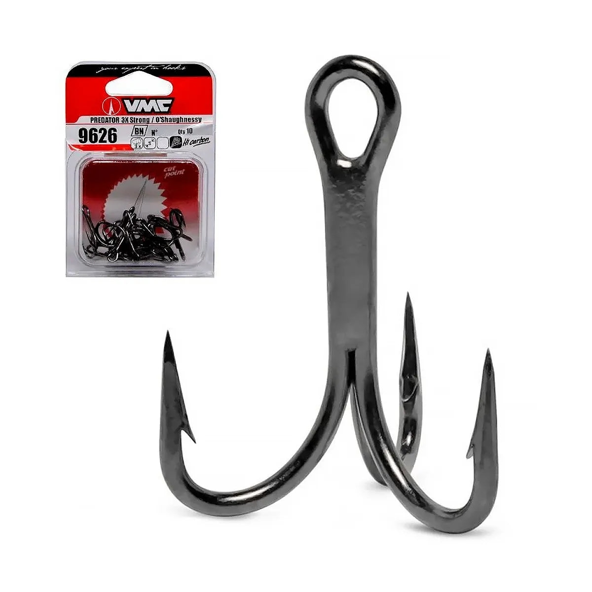 Garateia VMC Saltwater 3X Com 10 Unidades - Brk Fishing