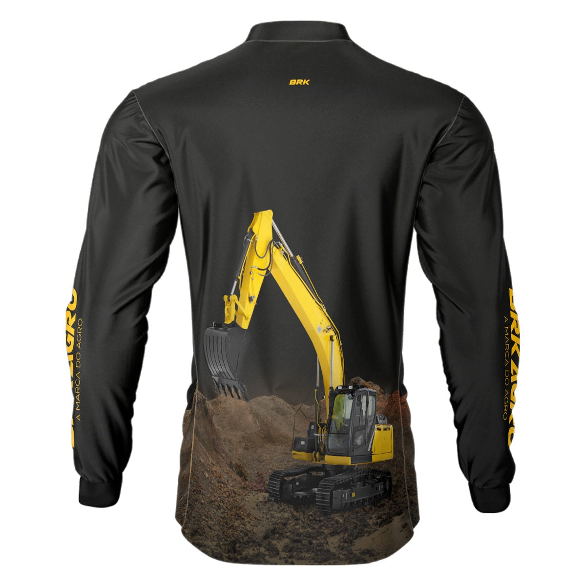 Camisa Agro Brk New Holland Escavadeira com Proteção Solar UV50+