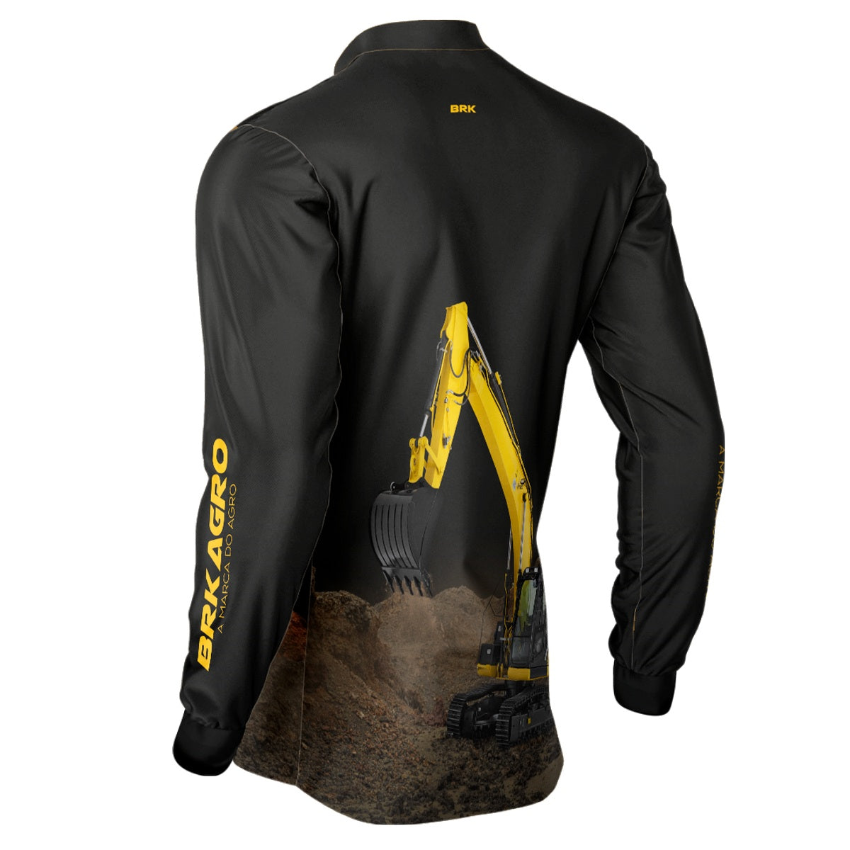 Camisa Agro Brk New Holland Escavadeira com Proteção Solar UV50+