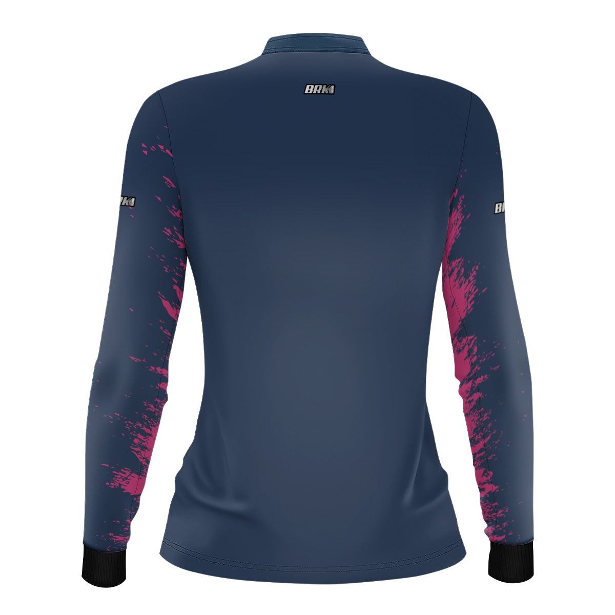 Camisa de Pesca Feminina Brk Splash Azul com Proteção UV50+ - Brk Fishing