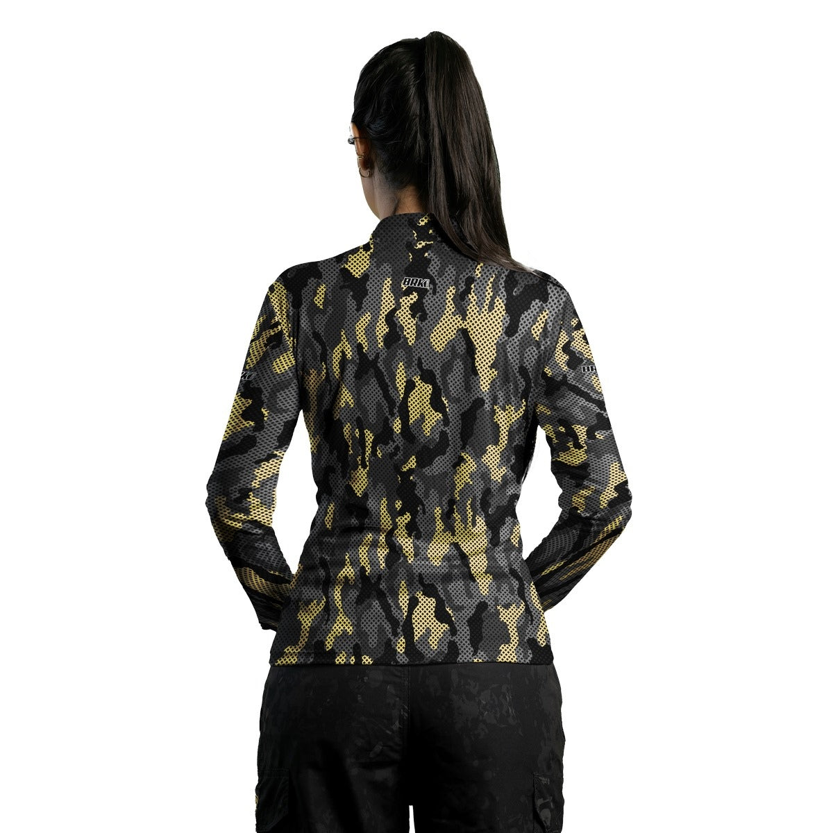 Camisa Feminina  Brk Camuflada New Generation com Proteção Solar UV50+ - Brk Fishing