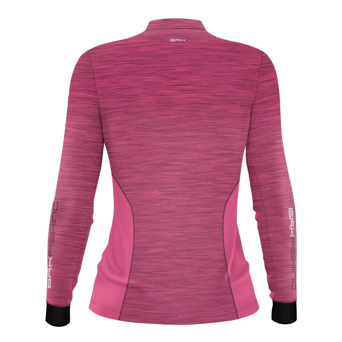 Camisa Feminina de Pesca Brk Fishing Rosa Bebê Mesclado com UV50+ - Brk Fishing