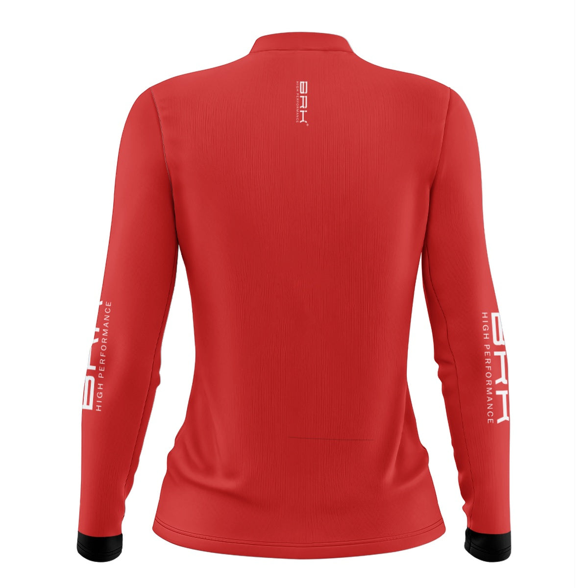 Camisa de Pesca Feminina Brk Básica Vermelha com Proteção Solar UV50+ - Brk Fishing