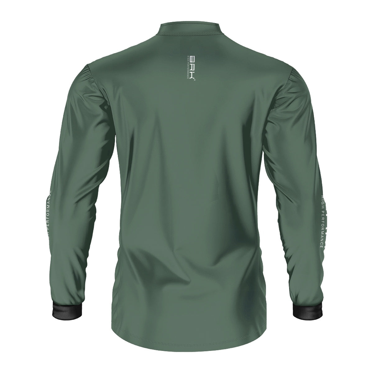 Camisa de Pesca Brk Básica Verde Selva com Proteção Solar UV50+ - Brk Fishing