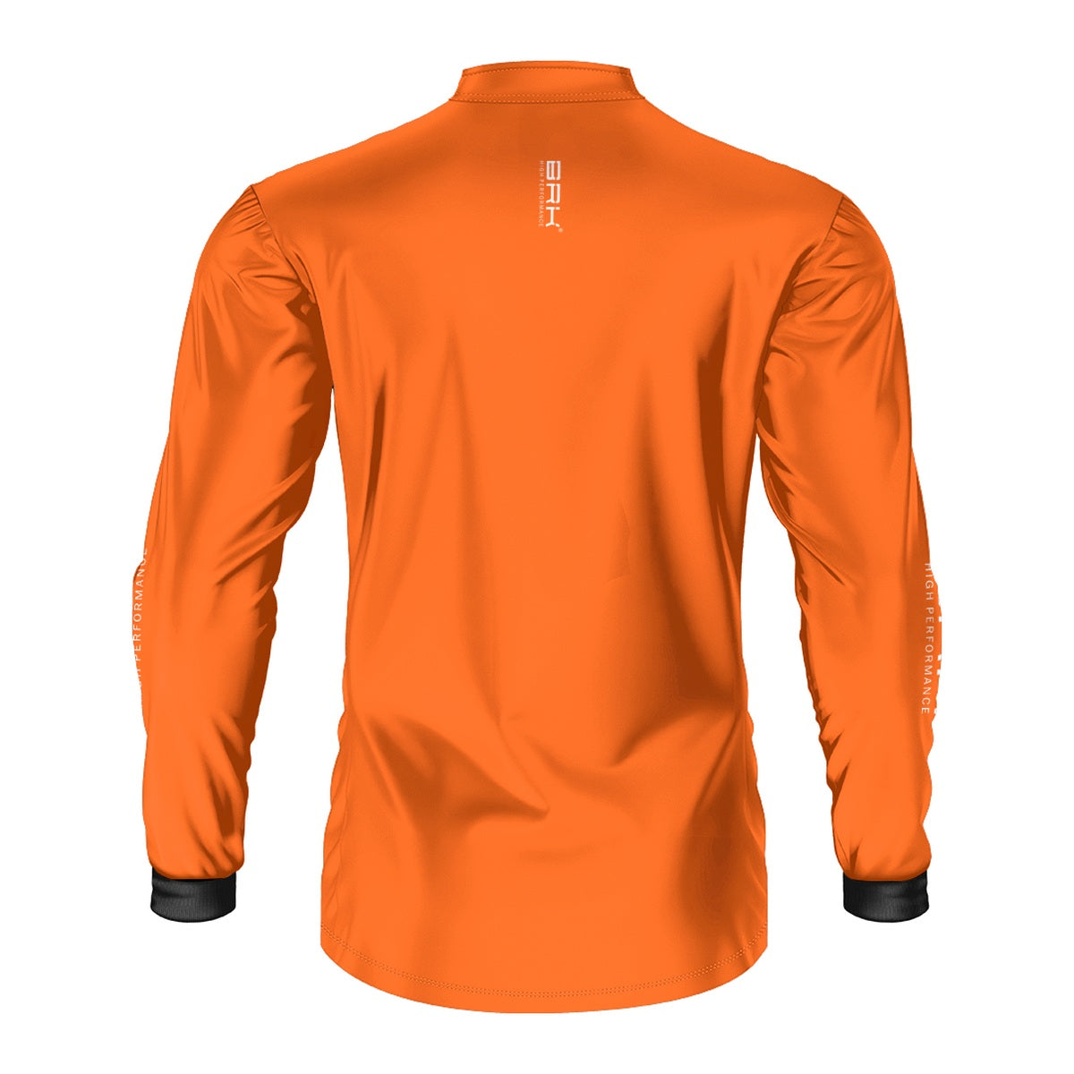 Camisa de Pesca Brk Básica Laranja com Proteção Solar UV50+ - Brk Fishing