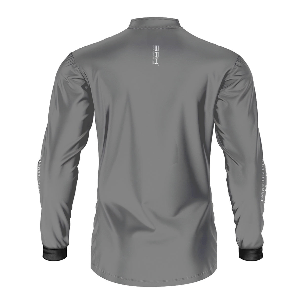 Camisa de Pesca Brk Básica Cinza com Proteção Solar UV50+ - Brk Fishing