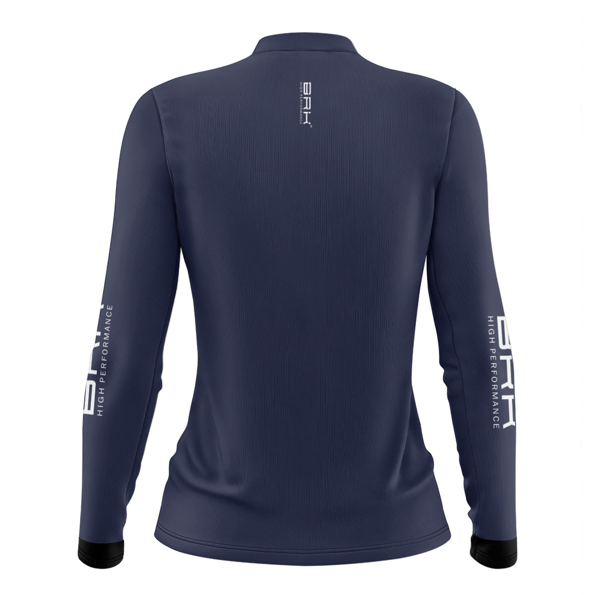 Camisa de Pesca Feminina Brk Básica Azul Marinho com Proteção Solar UV50+ - Brk Fishing