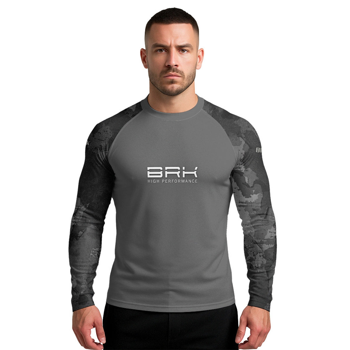 Camisa de Pesca Brk Unlimited Camo Fish com Proteção Solar UV50+ - Brk Fishing