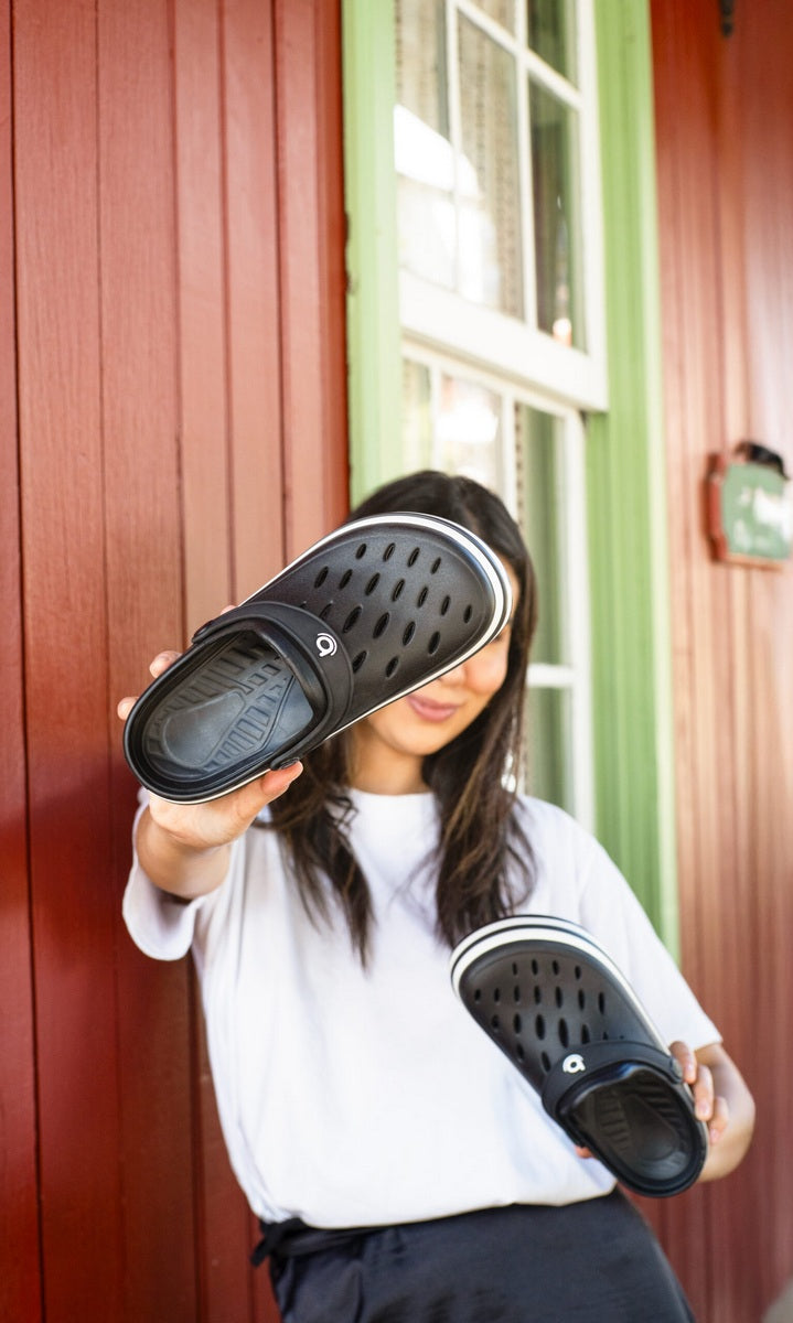 Sandália Antiderrapante Feminina para Pesca Boaonda Star Confortavel - Preta - Brk Fishing