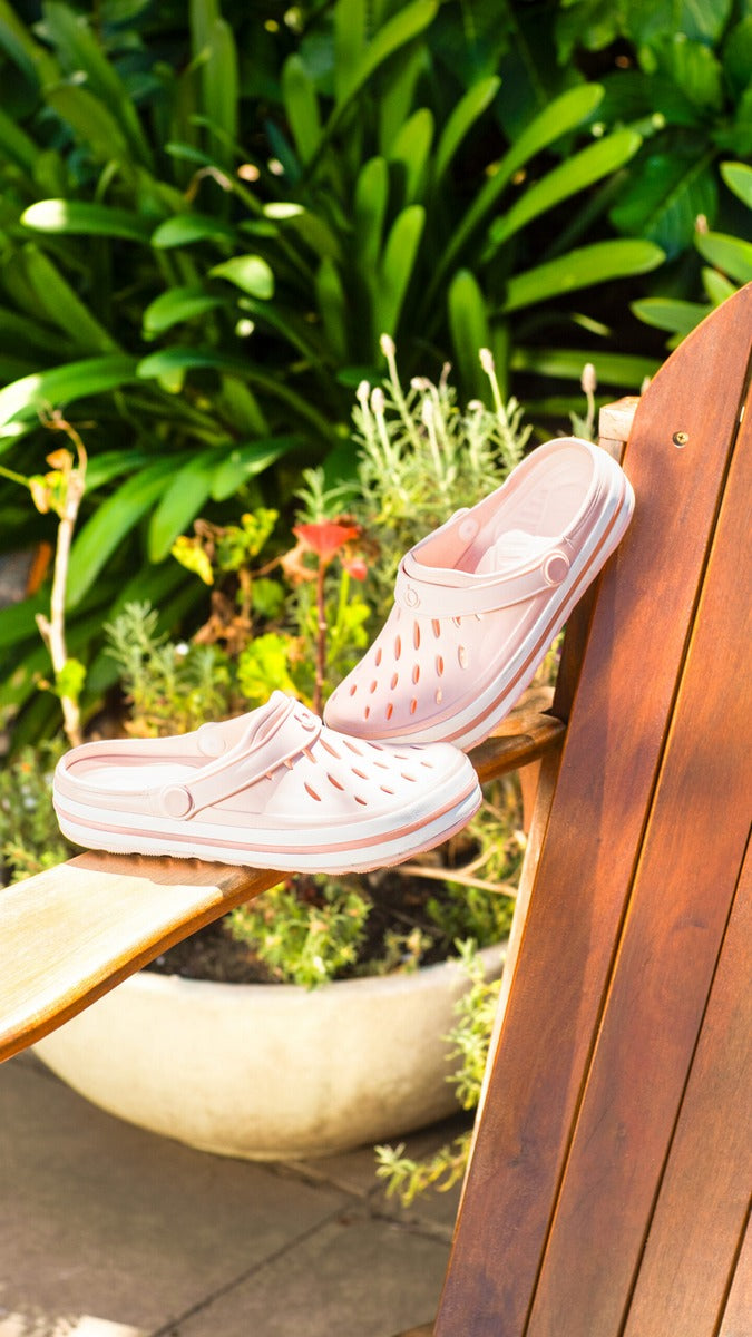 Sandália Antiderrapante Feminina para Pesca Boaonda Star Confortavel - Rosê Nude - Brk Fishing