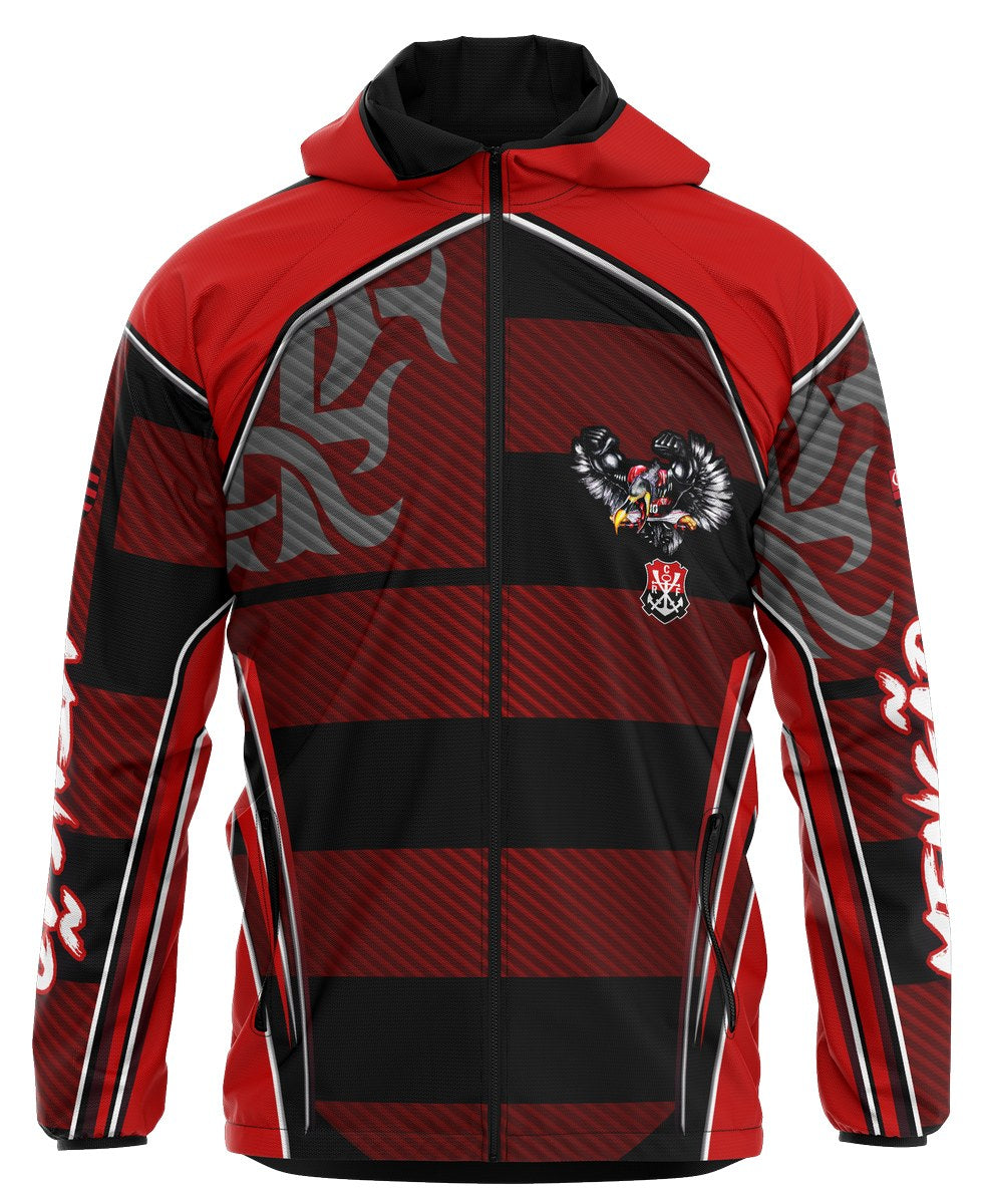 Jaqueta Corta Vento Brk Futebol 01 Tucunaré Repelente à Água com UV50 Brk Fishing